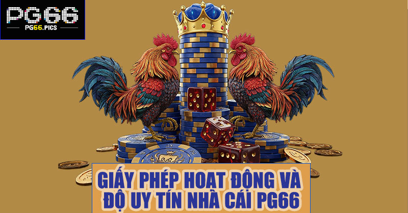 Giấy phép hoạt động và độ uy tín nhà cái PG66