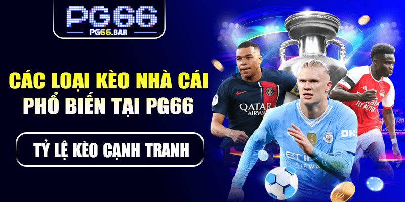Các loại kèo nhà cái phổ biến tại PG66